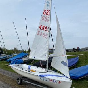 420 Dinghy Sail No 48842