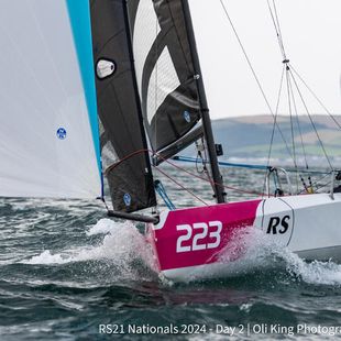 RS21 GBR223 (2021), 2 sets of racing sails & trailer - priced to sell 