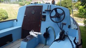 Drascombe Cruiser Longboat  - Cockpit