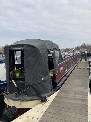 Doris 2 bed cruiser stern with mooring opt at Roydon Marina Village