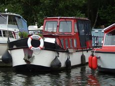 Circa 1930s Dutch Flower Barge