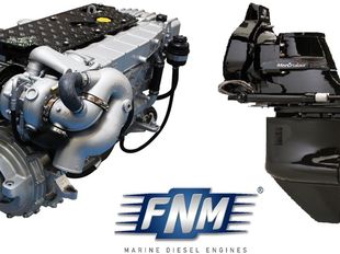 NEW FNM 42HPEP-150 150hp Marine Diesel Engine & Mercruiser Bravo 2 Sterndrive Package