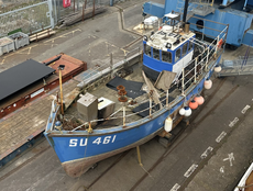 Timber fishing vessel - Purbeck II