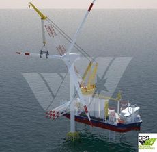 133m / DP 2 / 2200ts Crane Jack Up for Sale / #1126616