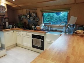 Kitchen view from the breakfast bar
