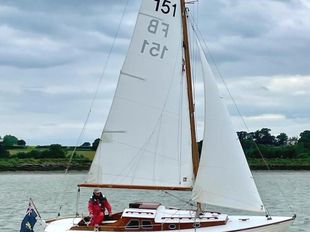 26ft Folk boat by Cyril White, 959.