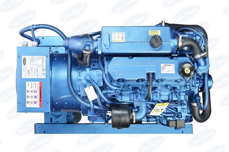 NEW Sole 14GSC 13.9kVA 12V/230V Mini 44 Marine Diesel Generator