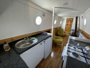 Galley and Saloon