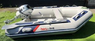 2021 Honwave Tender and Honda 6hp outboard