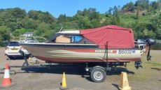 Small boat. Bonwitco Dromodile 1700