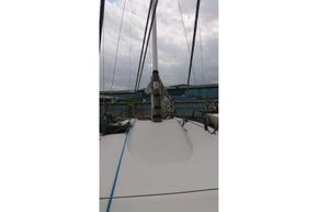 Melges 24 racing yacht - rigging
