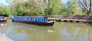 56 ft ex hire boat