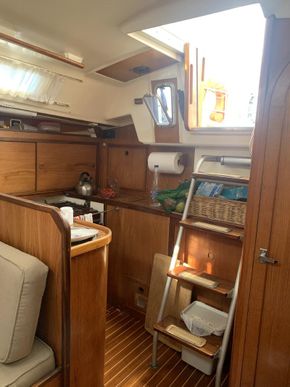 Companionway from saloon