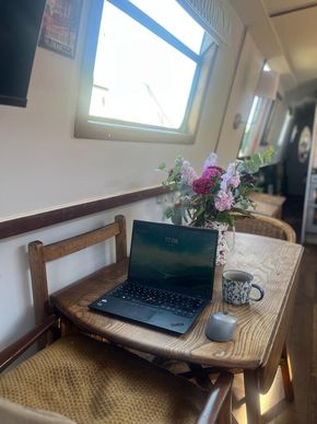 Bright and airy work space    