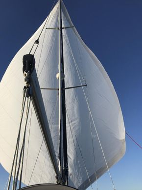 blue water runner twin headsails