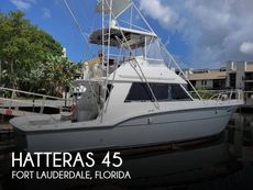 1986 Hatteras 45
