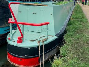 Narrowboat 63 ft Semi trad - Stern