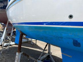 Seamaster 815 Fin Keel - Underwater profile