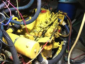 Westsail 43 engine 