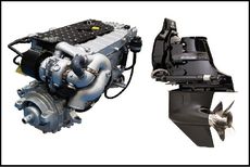 NEW FNM 42HPEP-350 350hp Marine Diesel Engine & Sterndrive Package