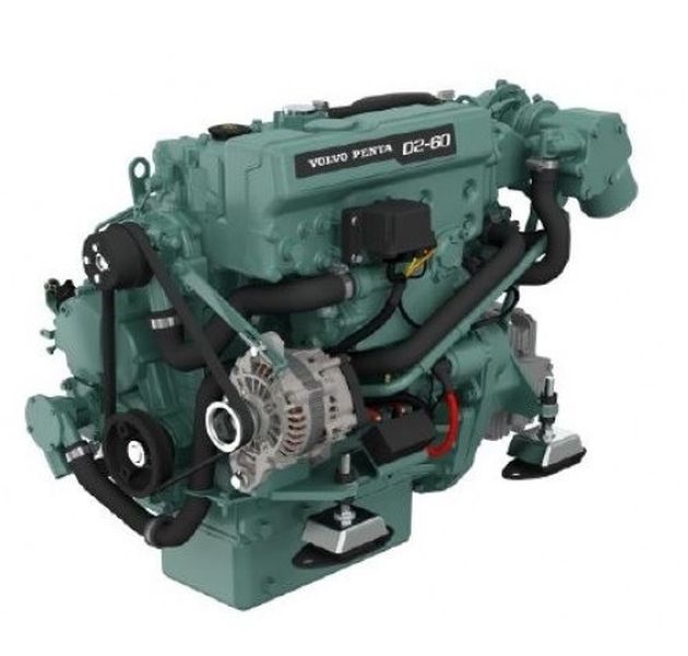 NEW Volvo Penta D2-60 60hp Marine Engine & Gearbox Package