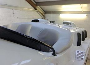 Bubbledeck port side rear view
