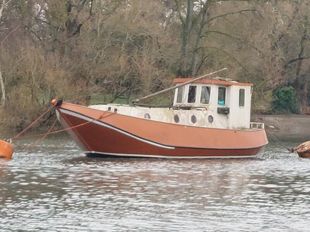 29ft Hoogaars Dutch fishing boat
