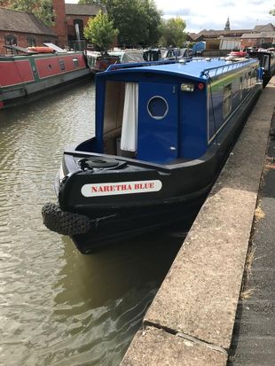 Naretha Blue - A 48ft 2016 ABC Leisure Group 4 berth cruiser stern nar