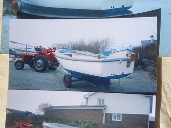 Oyster 16 fishing boat
