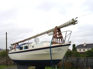 Westerly Centaur with road legal trailer