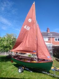 Tideway 12 Deluxe Sailing Dinghy No 481