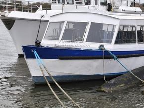 Brooke Marine steel passenger 18m  - Bow