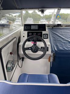 Sheerline 740 Aft cockpit