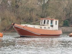29ft Hoogaars Dutch fishing boat