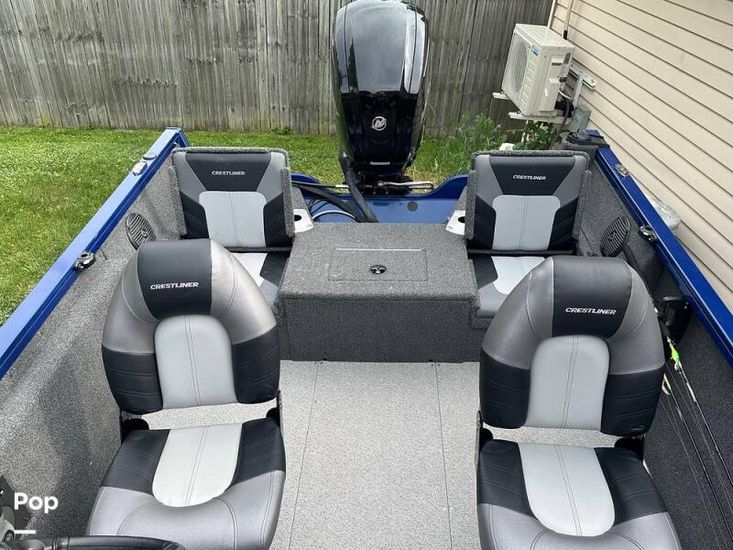 2019 Crestliner 1650 fish hawk sc platinum edition