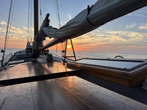 Dawn at sea