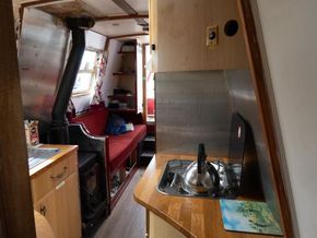 Narrowboat 40ft Trad Stern  - Interior