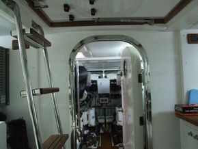 Lazerette to Engineroom access