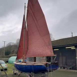 Converted gentlemans sailing launch