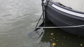 Dutch Barge Steilsteven ANTIFOULING / ANODES MAY 2024 - Stern
