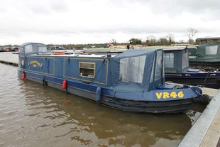 Skeerie 3, 40ft traditional style narrowboat.