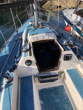 View from the stern