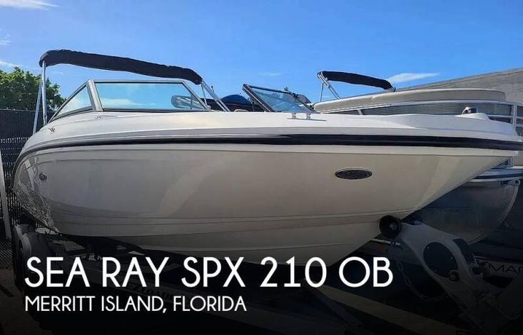 2020 Sea Ray 21 spx ob