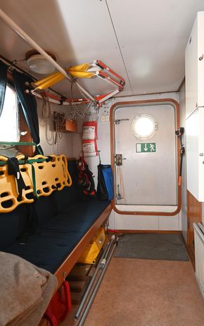 Seating area on main deck