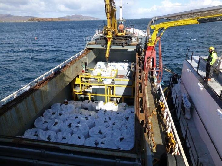 FISH FEED DISPERSAL SYSTEM FOR SALE