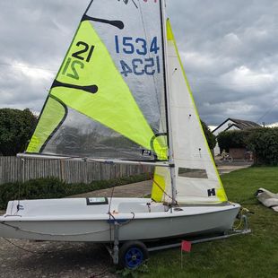 RS FEVA Sail number 1534