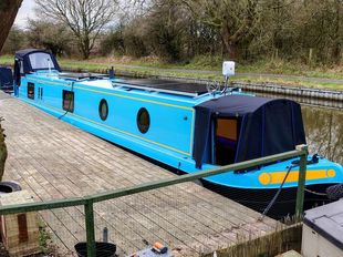 57' 2024 NEW Cruiser Stern Narrowboat built by New Concept Boats
