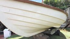 15ft GRP Double ender Skerry, Gaff, sail, row motor. 