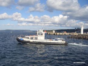HDPE WORKBAOTS, fast hdpe crew boat, 12 passenger capacity waterjet driven