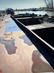 100' x 30' 150 cubic yd Dump Scow For Sale